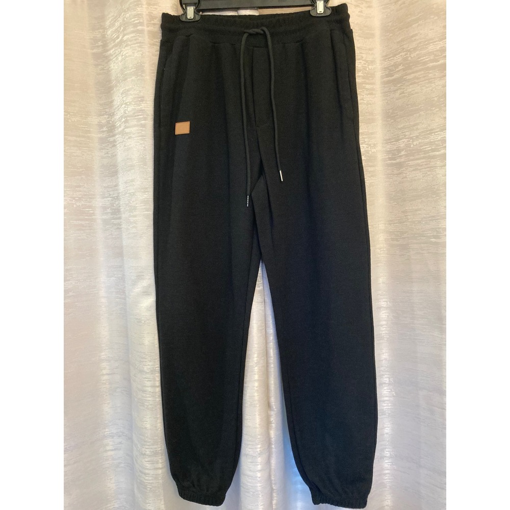JMIERR Joggers Sweatpants‎ Mens Lounge Activewear Drawstring Black Size M